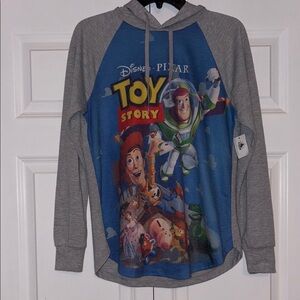 NWT Toy Story Light Hoodie S